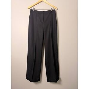 Boden Wide Leg Dress Pants in Black Size 8